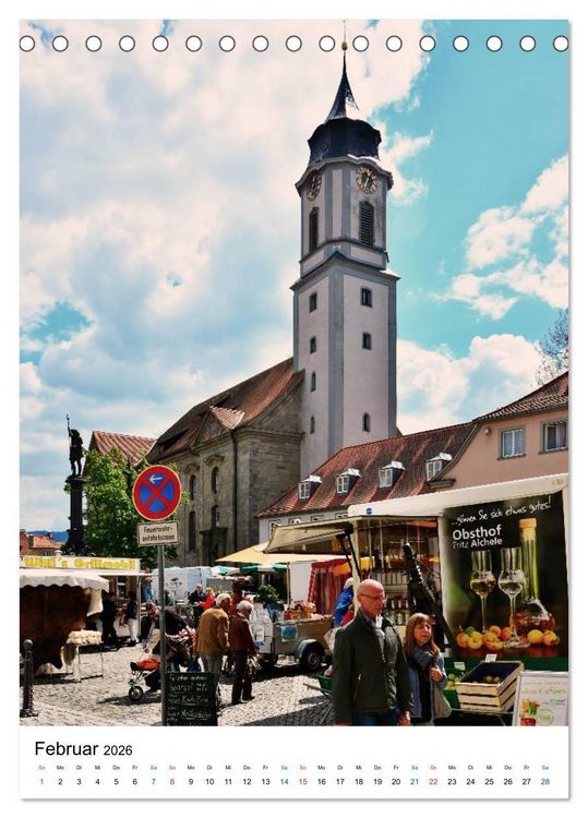 Produktbild: Lindau - Inselstadt am Bodensee (Tischkalender 2026 DIN A5 hoch), CALVENDO Monatskalender
