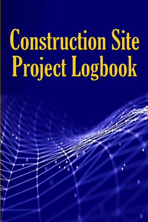 Produktbild: Construction Site Project Logbook