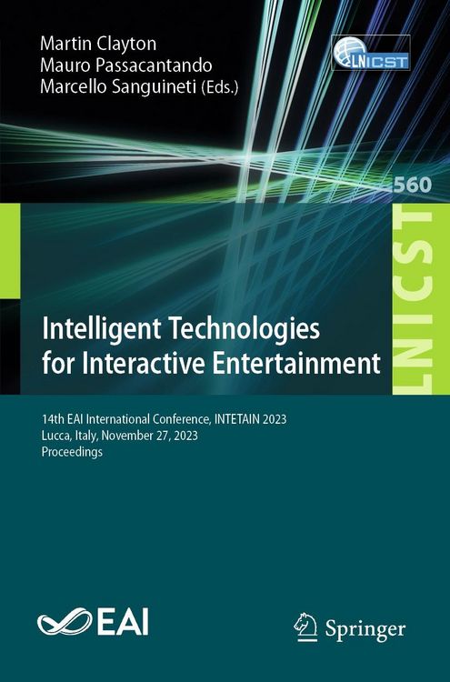 Produktbild: Intelligent Technologies for Interactive Entertainment