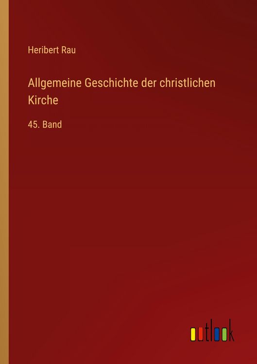 Produktbild: Allgemeine Geschichte der christlichen Kirche