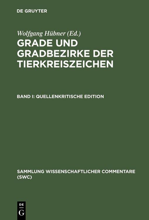 Produktbild: Quellenkritische Edition