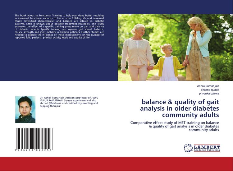 Produktbild: Balance & quality of gait analysis in older diabetes community adults