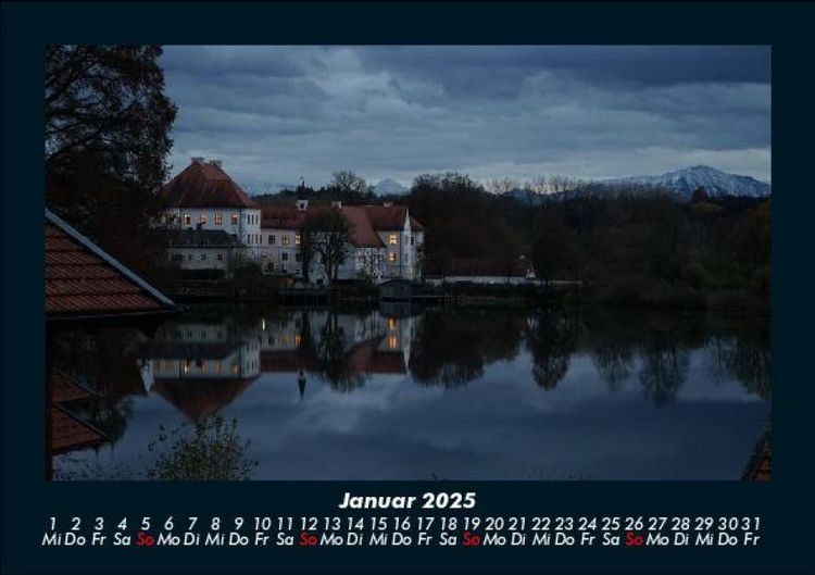 Produktbild: Tage am See 2025 Fotokalender DIN A5