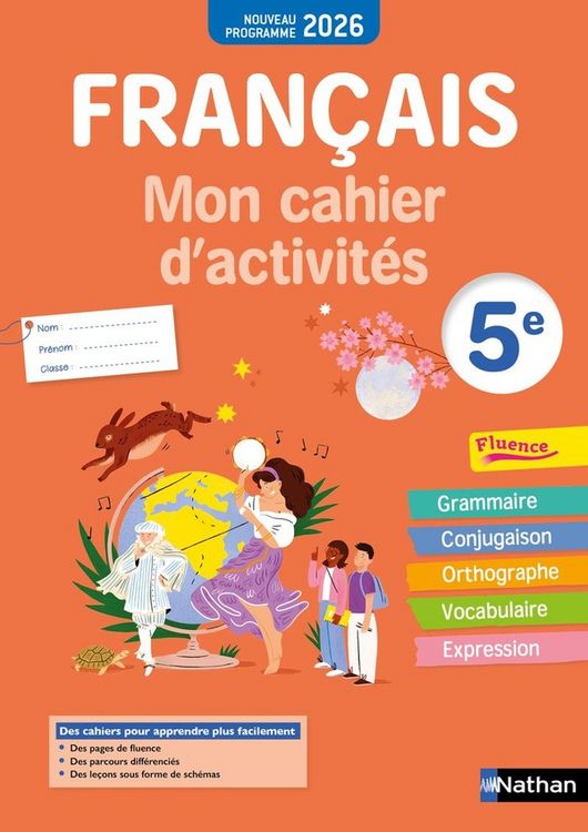 Produktbild: Francais ; 5e ; Mon Cahier D'Activites (Edition 2026)