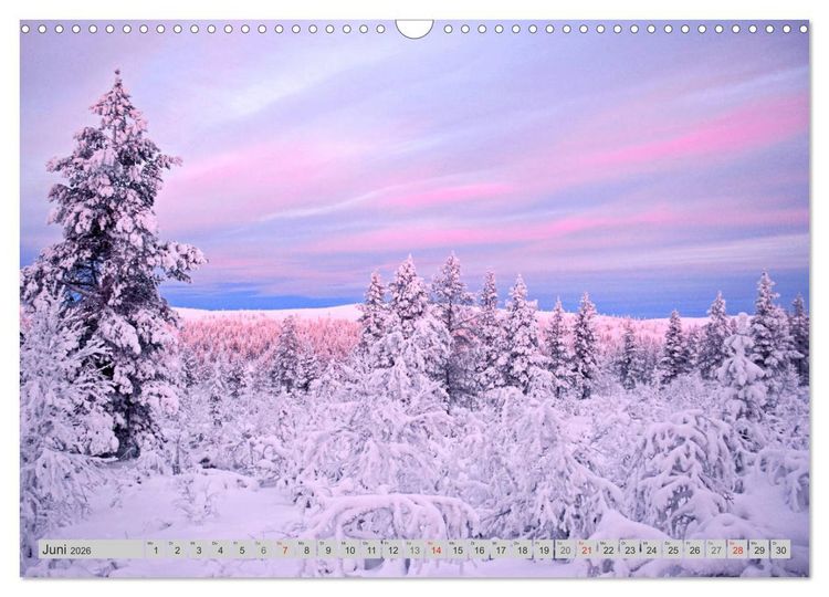 Produktbild: Zauberhaftes Finnland (Wandkalender 2026 DIN A3 quer), CALVENDO Monatskalender