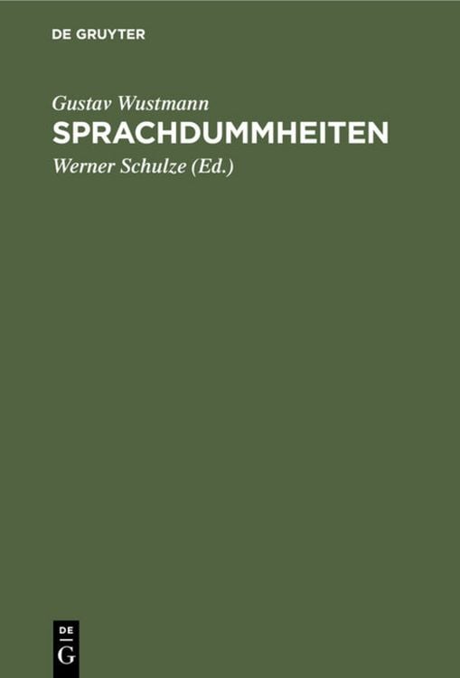 Produktbild: Sprachdummheiten