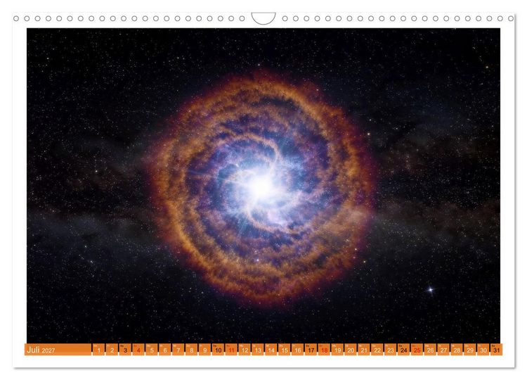 Produktbild: Planeten - Kollisionen (Wandkalender 2027 DIN A3 quer), CALVENDO Monatskalender