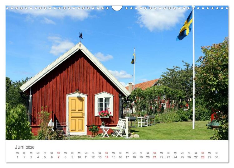 Produktbild: Meine Lieblingspl&auml;tze in S&uuml;dschweden (Wandkalender 2026 DIN A3 quer), CALVENDO Monatskalender