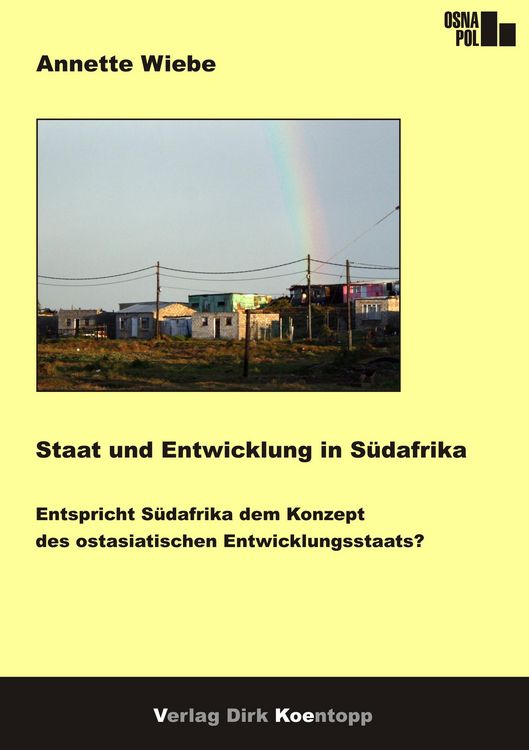 Produktbild: Staat und Entwicklung in Südafrika