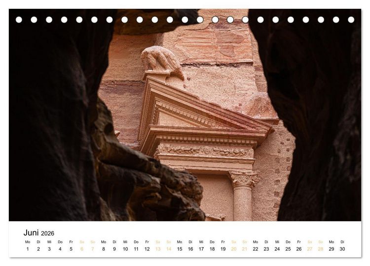 Produktbild: Jordanien - Land zwischen Antike und Moderne (Tischkalender 2026 DIN A5 quer), CALVENDO Monatskalender