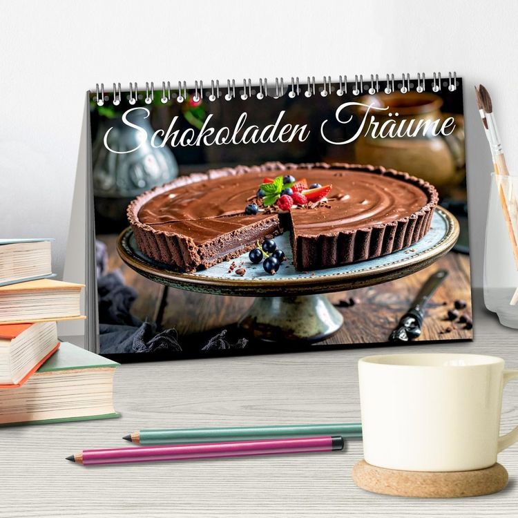 Produktbild: Schokoladen Tr&auml;ume (Tischkalender 2027 DIN A5 quer), CALVENDO Monatskalender