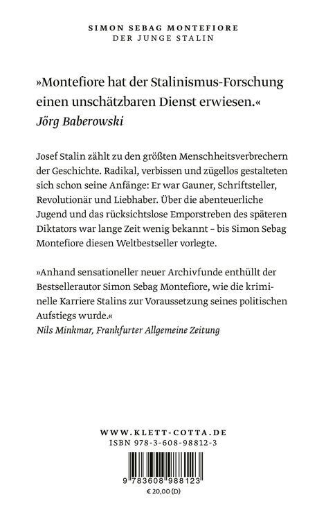 Produktbild: Der junge Stalin