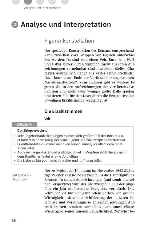 Produktbild: Klett Lekt&uuml;rehilfen Arno Geiger 'Unter der Drachenwand'