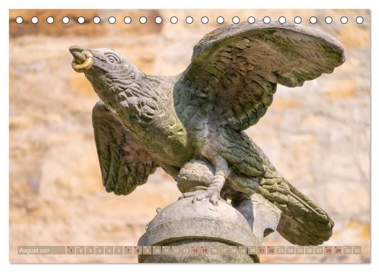 Produktbild: Merseburg - Meine Domstadt an der Saale (Tischkalender 2027 DIN A5 quer), CALVENDO Monatskalender