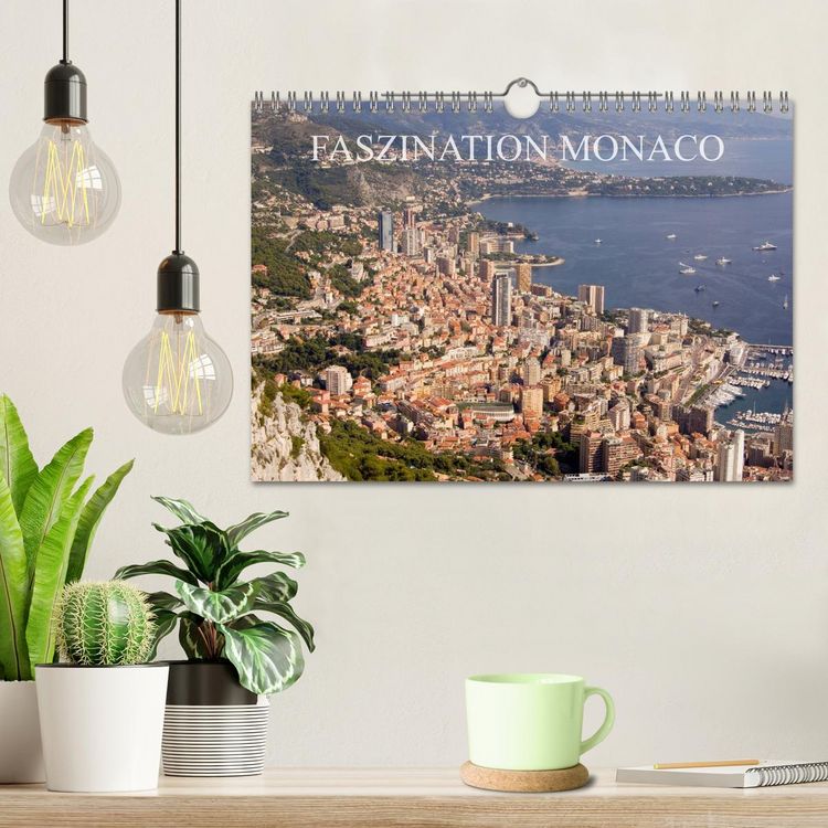 Produktbild: Faszination Monaco (Wandkalender 2026 DIN A4 quer), CALVENDO Monatskalender
