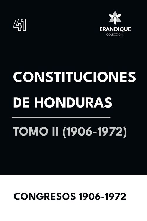 Produktbild: Constituciones de Honduras Tomo II (1906-1972)