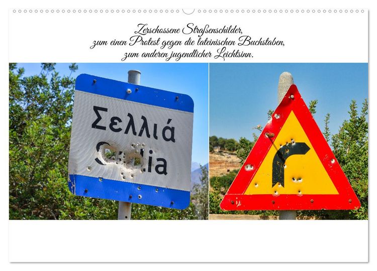 Produktbild: Typisch Kreta (Wandkalender 2026 DIN A2 quer), CALVENDO Monatskalender