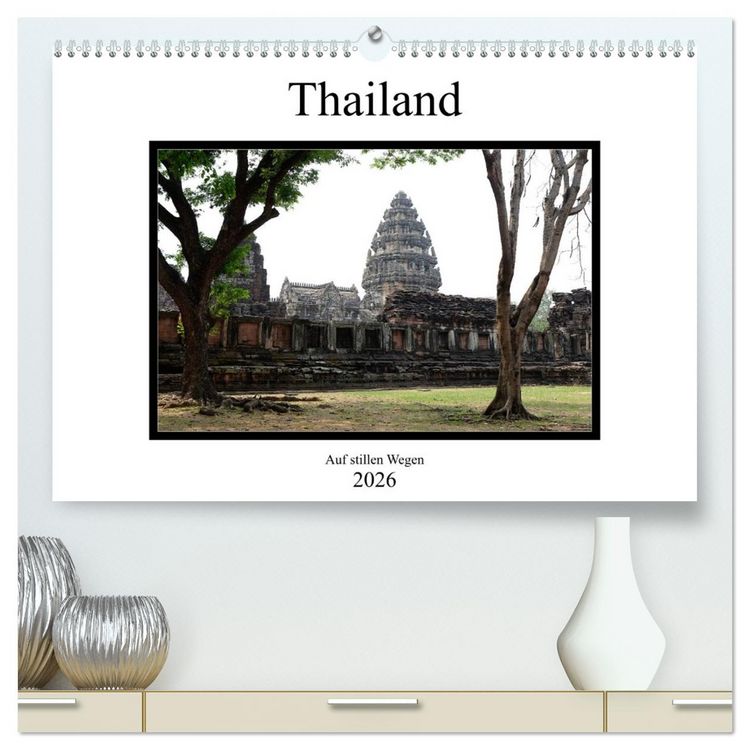 Produktbild: Thailand - auf stillen Wegen (hochwertiger Premium Wandkalender 2026 DIN A2 quer), Kunstdruck in Hochglanz