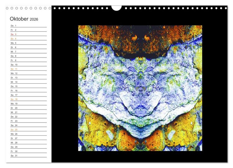 Produktbild: LiTH-Os Antlitze des Sandsteins von ID AD Art Gabi Zapf (Wandkalender 2026 DIN A3 quer), CALVENDO Monatskalender