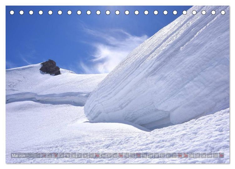 Produktbild: Monte Rosa (Tischkalender 2026 DIN A5 quer), CALVENDO Monatskalender
