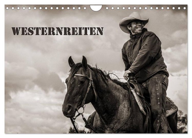 Produktbild: Westernreiten (Wandkalender 2026 DIN A4 quer), CALVENDO Monatskalender