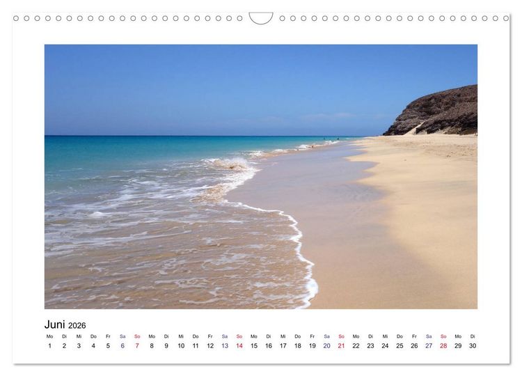 Produktbild: Fuerteventura - Perle im Atlantik (Wandkalender 2026 DIN A3 quer), CALVENDO Monatskalender
