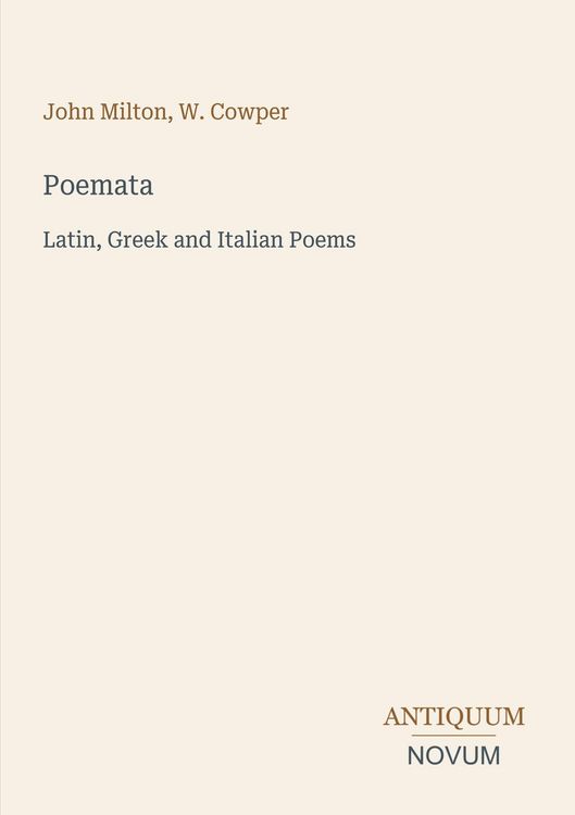 Produktbild: Poemata
