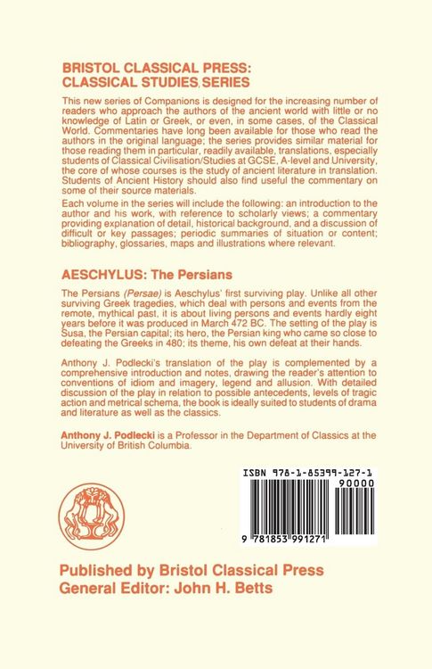 Produktbild: Aeschylus
