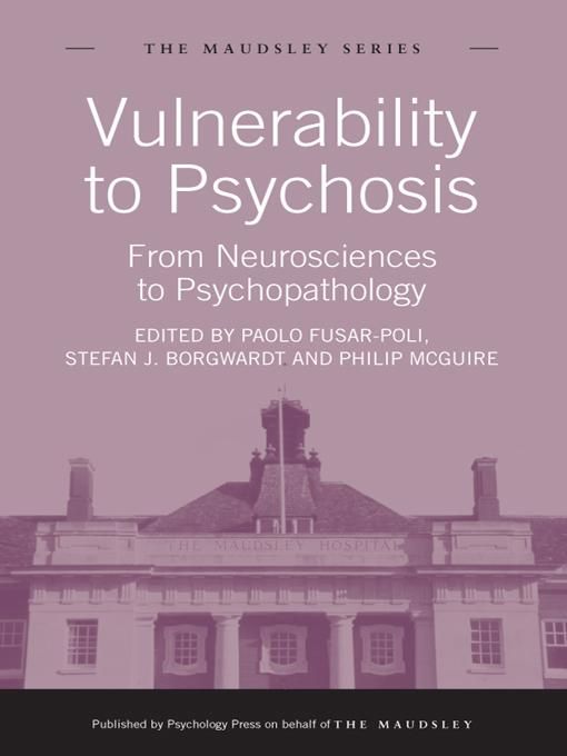 Produktbild: Vulnerability to Psychosis