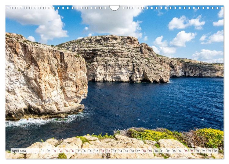 Produktbild: Malta, Comino & Gozo (Wandkalender 2026 DIN A3 quer), CALVENDO Monatskalender