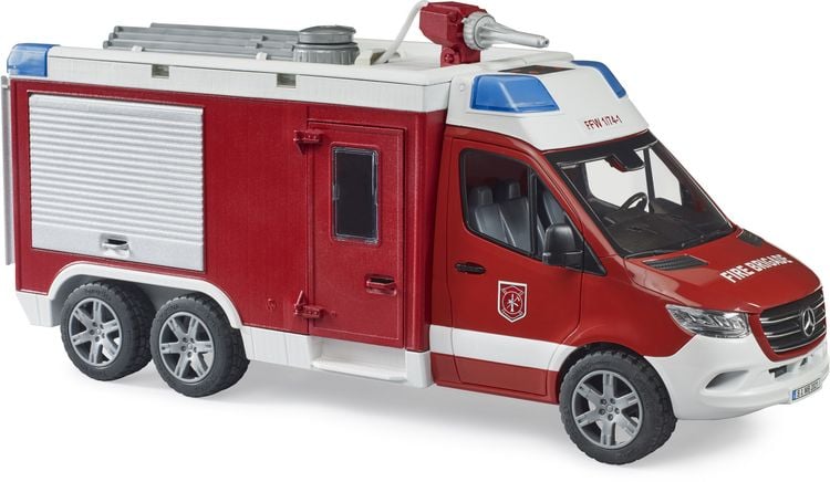 Produktbild: bruder 02680 MB Sprinter Feuerwehrr&uuml;stwagen mit L+S Modul