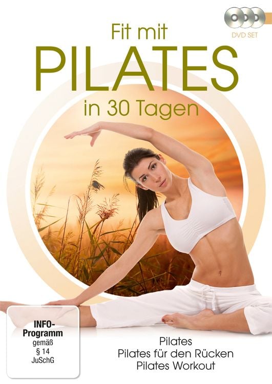 Produktbild: Fit mit Pilates in 30 Tagen [3 DVDs]