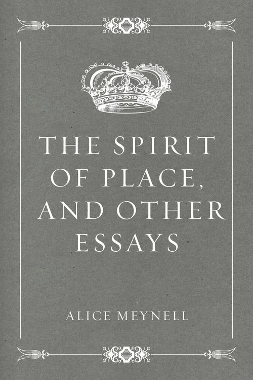 Produktbild: The Spirit of Place, and Other Essays
