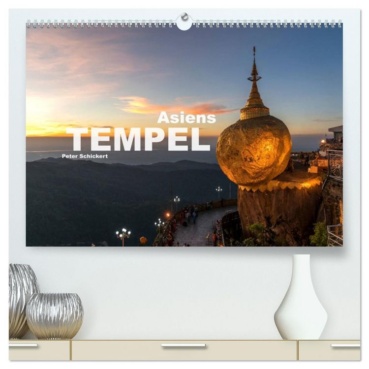 Produktbild: Asiens Tempel (hochwertiger Premium Wandkalender 2026 DIN A2 quer), Kunstdruck in Hochglanz