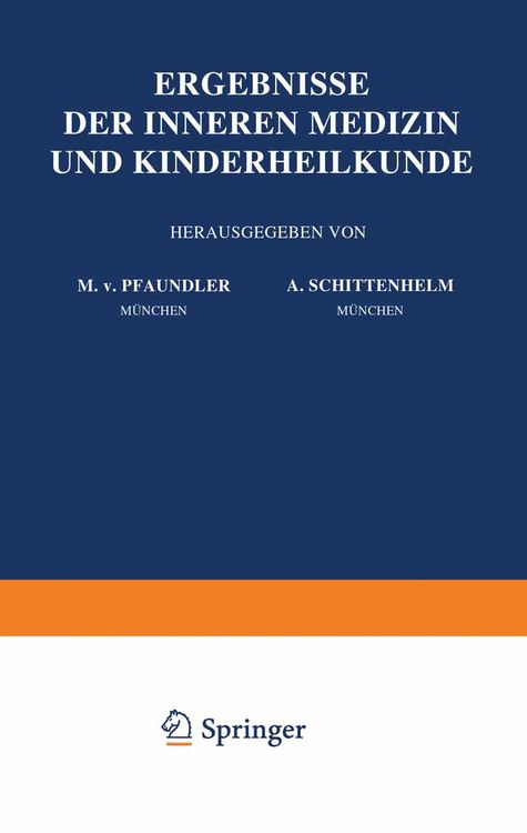 Produktbild: Ergebnisse der Inneren Medizin und Kinderheilkunde