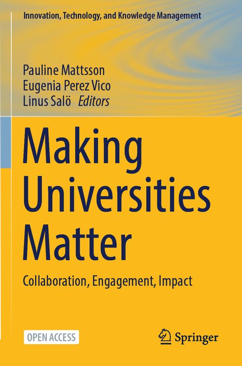 Produktbild: Making Universities Matter