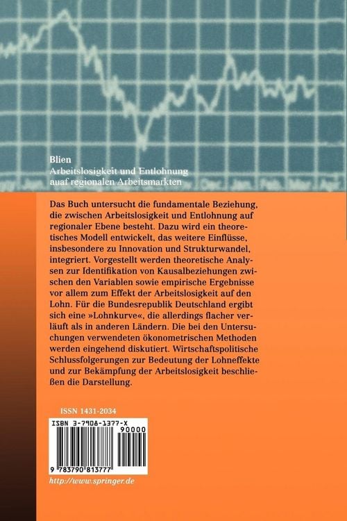 Produktbild: Arbeitslosigkeit und Entlohnung auf regionalen Arbeitsm&auml;rkten