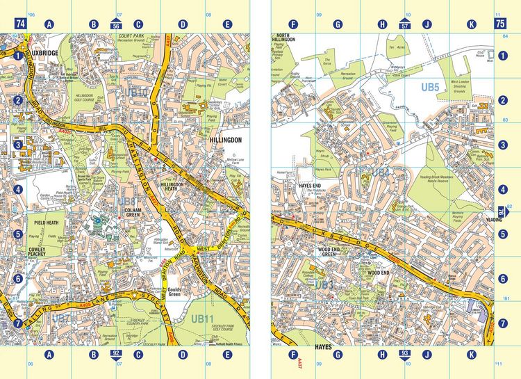Produktbild: Big London A-Z Street Atlas