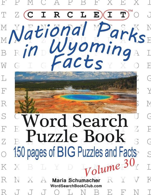 Produktbild: Circle It, National Parks in Wyoming Facts, Word Search, Puzzle Book