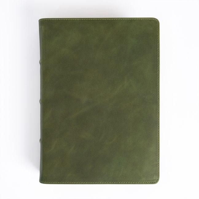 Produktbild: CSB She Reads Truth Bible, Holman Handcrafted Collection, Olive Premium Calfskin