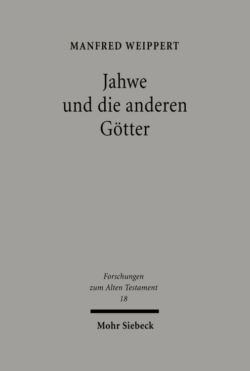 Produktbild: Jahwe und die anderen G&ouml;tter