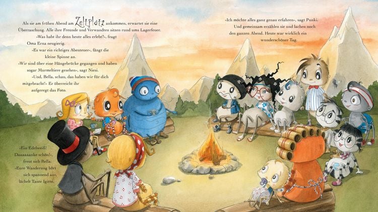 Produktbild: Die kleine Spinne Widerlich - Abenteuer in den Bergen (Band 10)