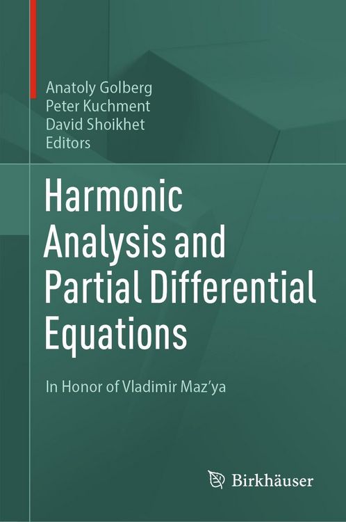 Produktbild: Harmonic Analysis and Partial Differential Equations