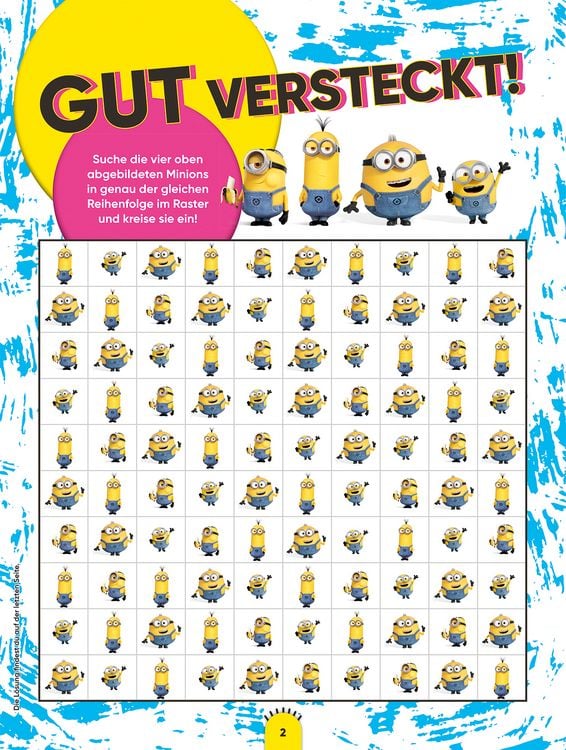 Produktbild: Minions: Der gro&szlig;e Glow-in-the-Dark Stickerspa&szlig;