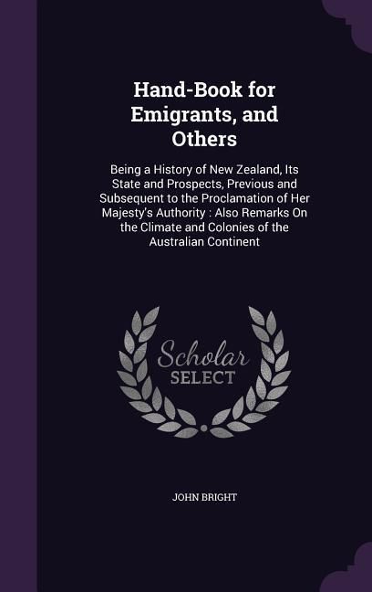 Produktbild: Hand-Book for Emigrants, and Others