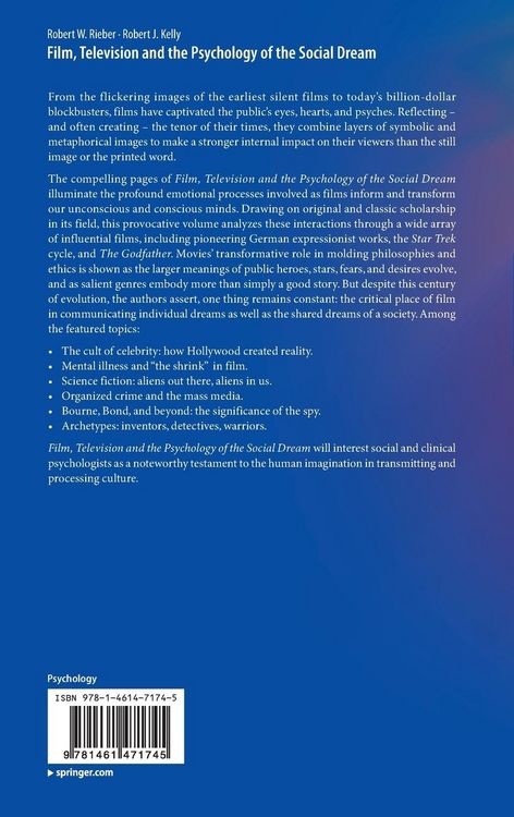 Produktbild: Film, Television and the Psychology of the Social Dream
