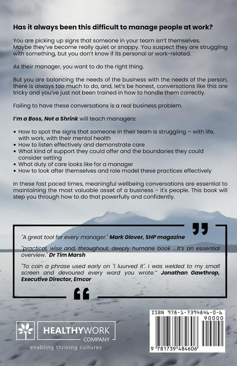 Produktbild: I'm a Boss, Not a Shrink