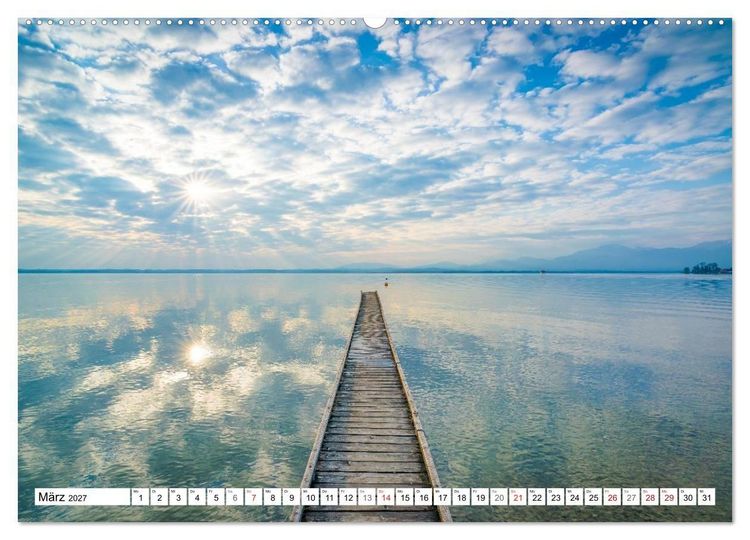 Produktbild: Der Chiemsee - Ansichten zum Tr&auml;umen (Wandkalender 2027 DIN A2 quer), CALVENDO Monatskalender