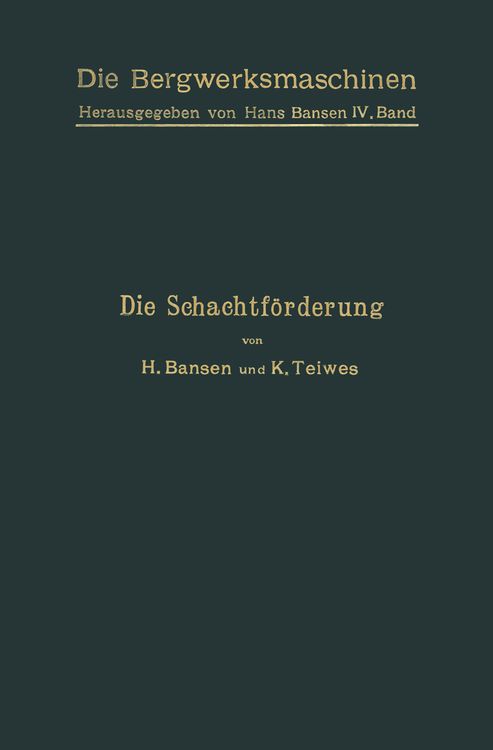 Produktbild: Die Schachtf&ouml;rderung