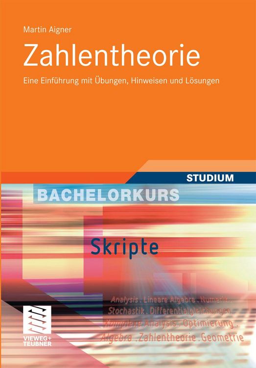 Produktbild: Zahlentheorie